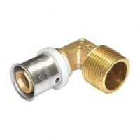 Koleno lis 26x3/4"M vonk.KZ